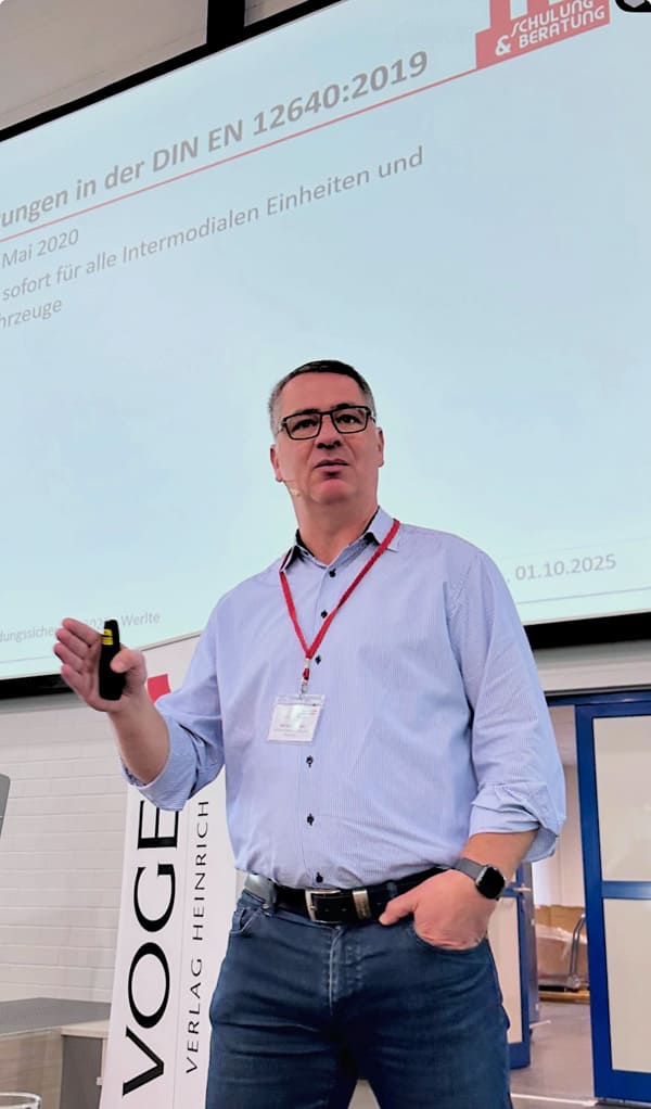 Seminar zur Ladungssicherung von Michael Girbes