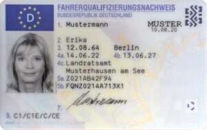 Fahrerqualifizierungsnachweis