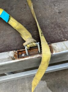 Zurrgurt mit Band in Öse